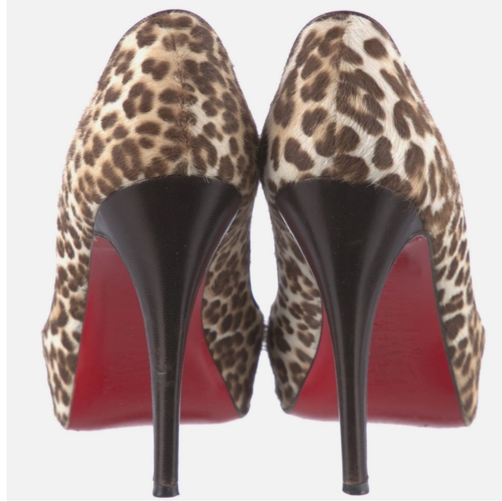 CHRISTIAN LOUBOUTIN Leopard Pumps - Picture 9 of 13